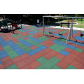 Tapis en caoutchouc de maternelle, tuile en caoutchouc de terrain de jeu, plancher en caoutchouc de gymnase